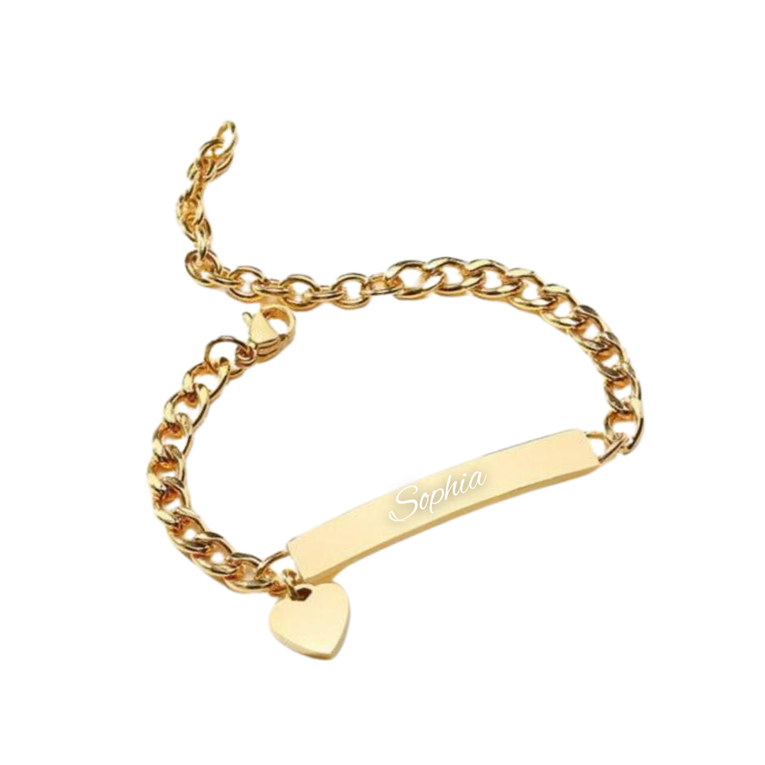 Hand engraved Personalised Keepsake Bracelet The Precious