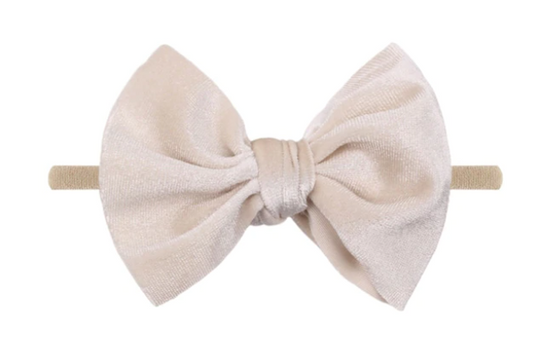 Velvet Champagne Headband