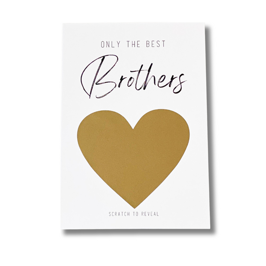 Uncle - Pregnancy Announcement Scratch Card