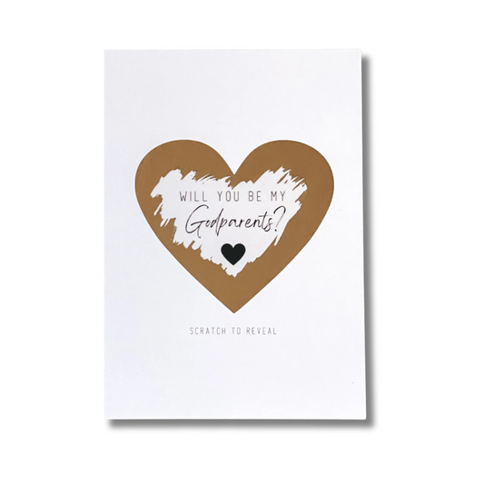 Will you be my Godparents? Scratch Card