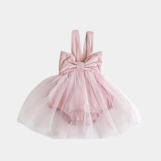 Fairy-Floss Bow Tutu Romper