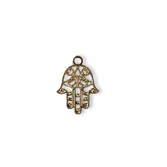 Hamsa Hand Gold Charm