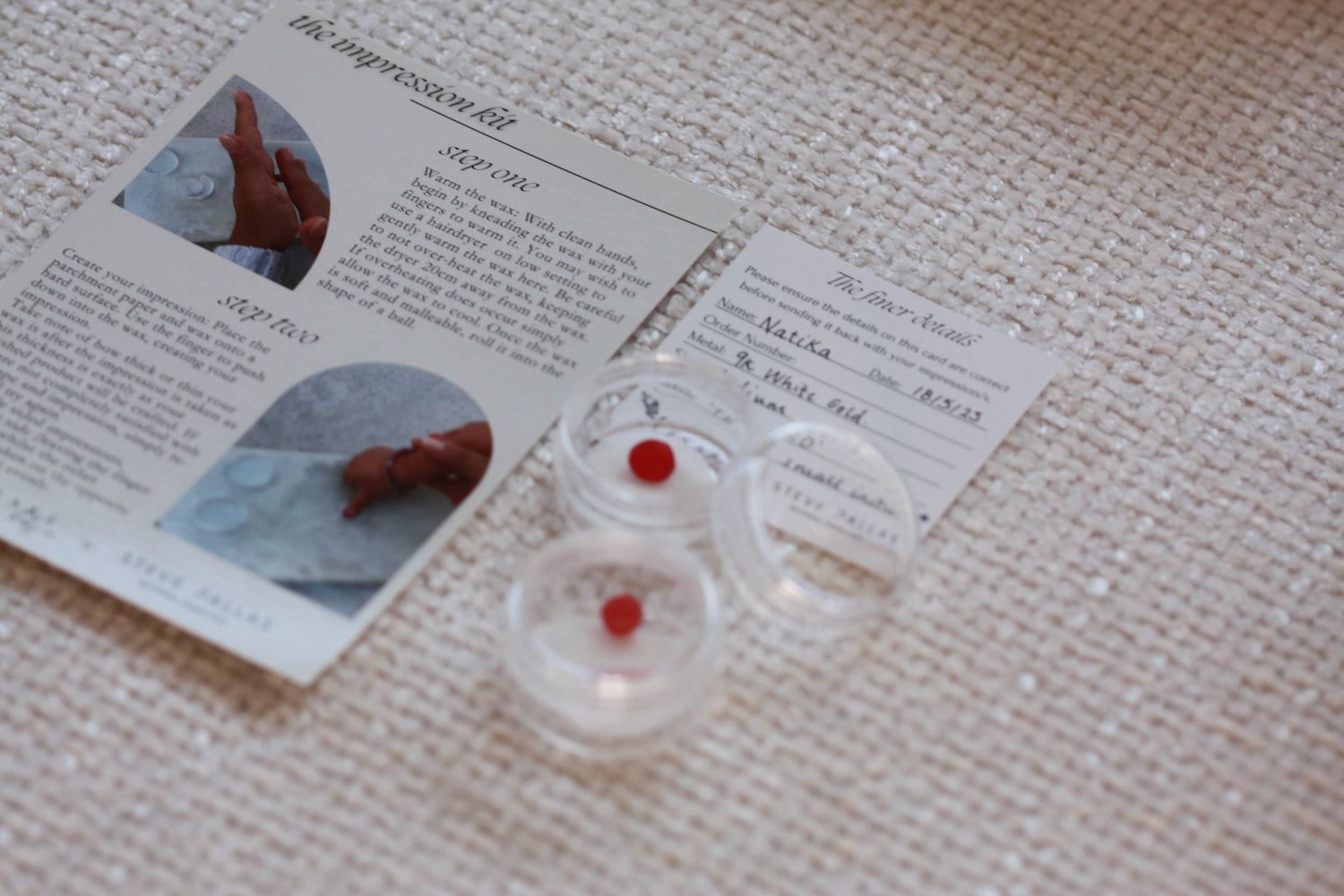 Fingerprint Impression Kit KIT ONLY – Keepsake Baby Co