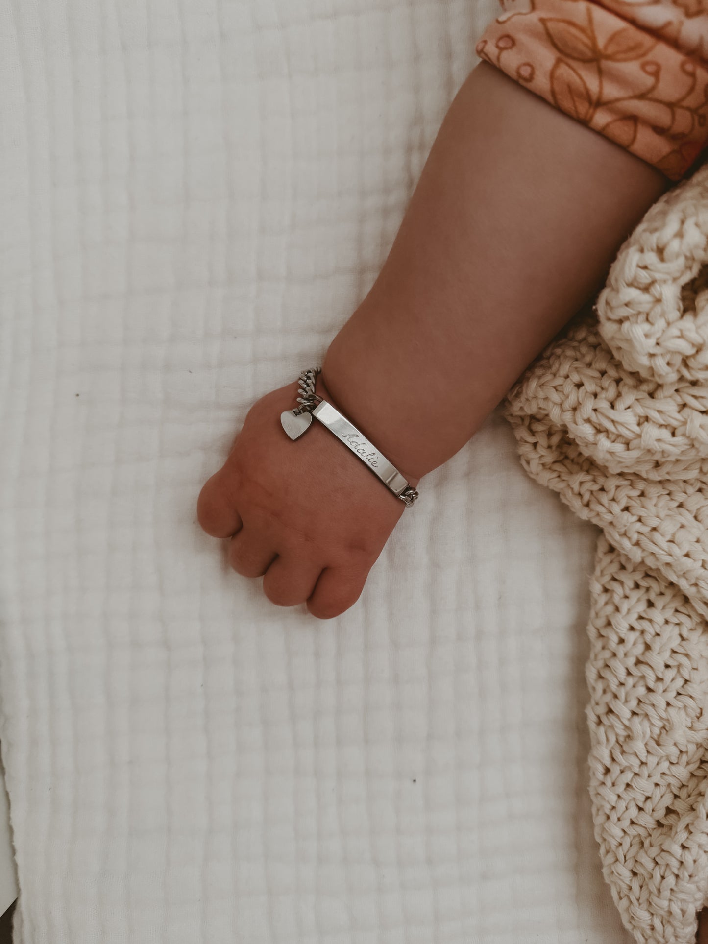 The Precious Hand-engraved Personalised Bracelet