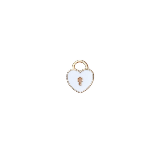 WHITE LOCK CHARM