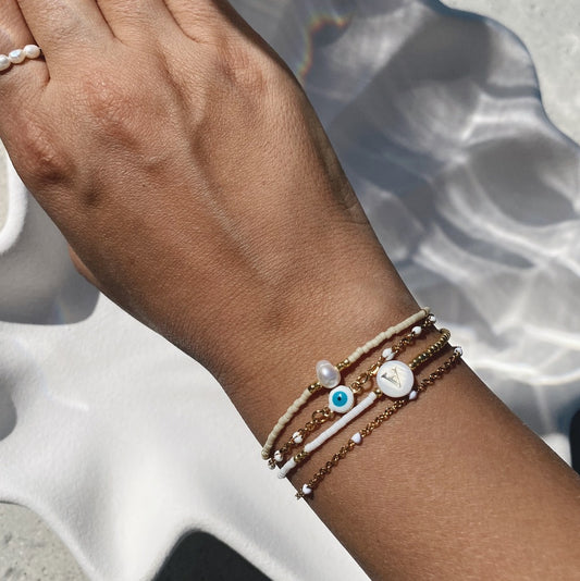 Dainty Mati Eye Bracelet