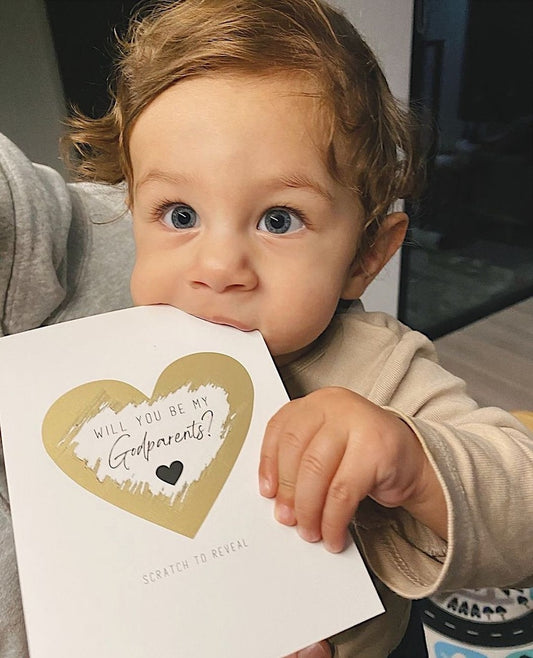 Will you be my Godparents? Scratch Card