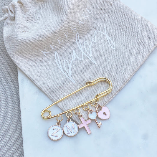 WHITE KEY CHARM