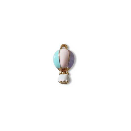 3D LIGHTER BLUE HOT AIR BALLOON CHARM