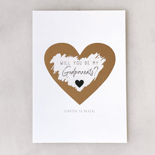 Will you be my Godparents?