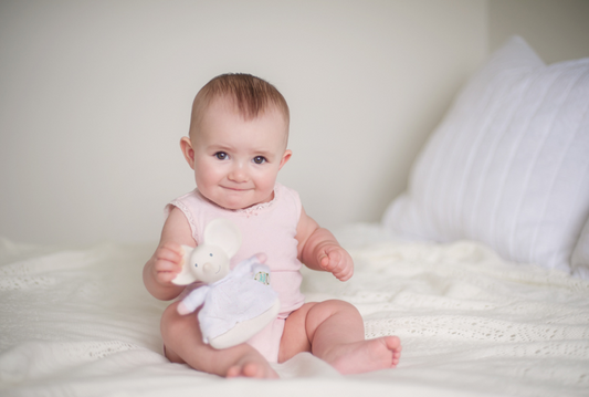 Meiya Rattle with White Dress