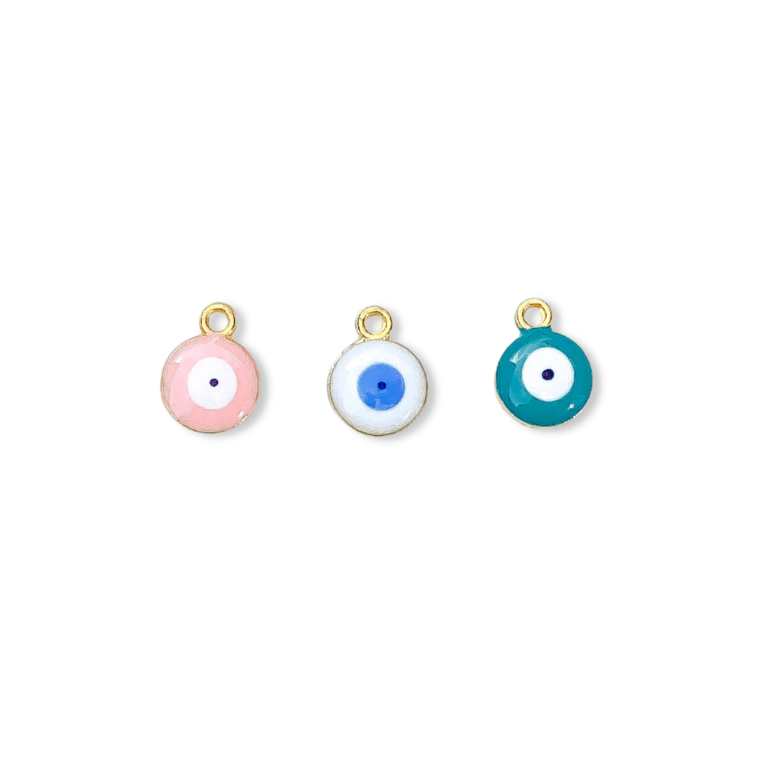 A meaningful and significant way to express your love and care for your baby's well-being, while also offering protection and peace of mind. Our Evil Eye charm is available in White (with blue centre), Blue, or Pink. The Evil Eye Charm is traditionally known for protecting against bad luck and negative energy. All of our Keepsake Baby Pins are custom made. Each Pin is beautifully packaged and ready for gifting. Our keepsake pins make the perfect gift for newborns and parents, christenings and baptisms.