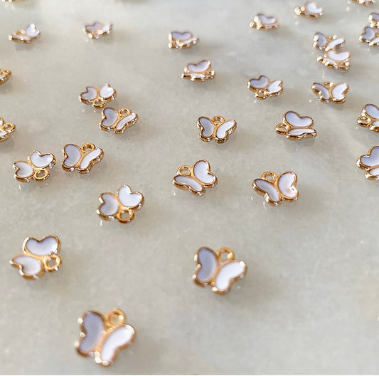 PINK BABY BUTTERFLY CHARM