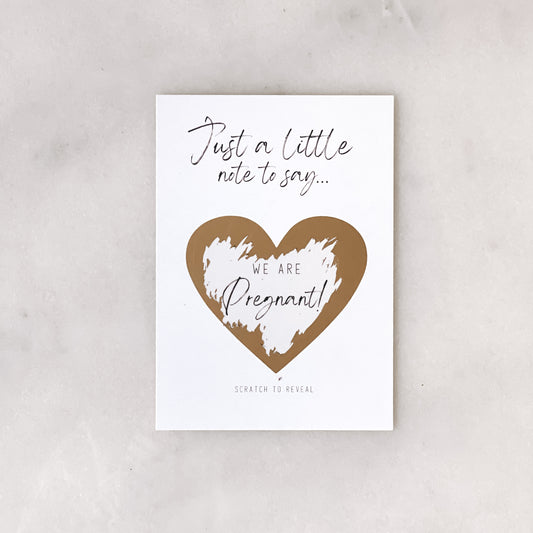 Pregnancy Announcement Card