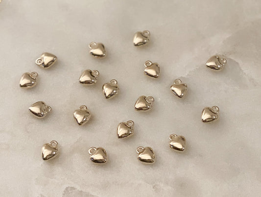 GOLD HEART CHARM