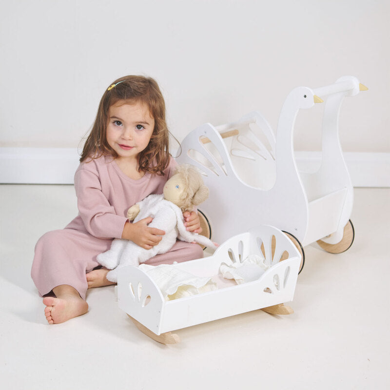 Sweet Swan Pram Keepsake Baby Co